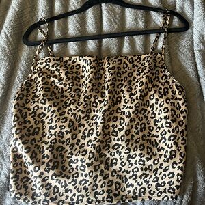 Forever 21 cheetah tank top